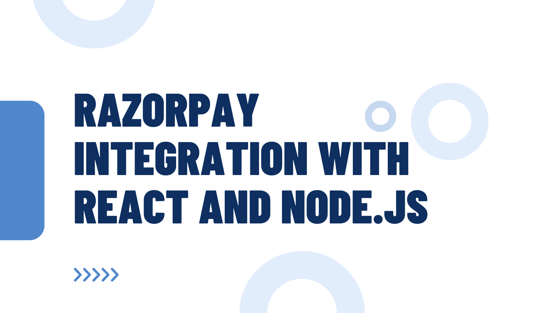 💳 Razorpay Integration with React and Node.js — Including Webhook Verification