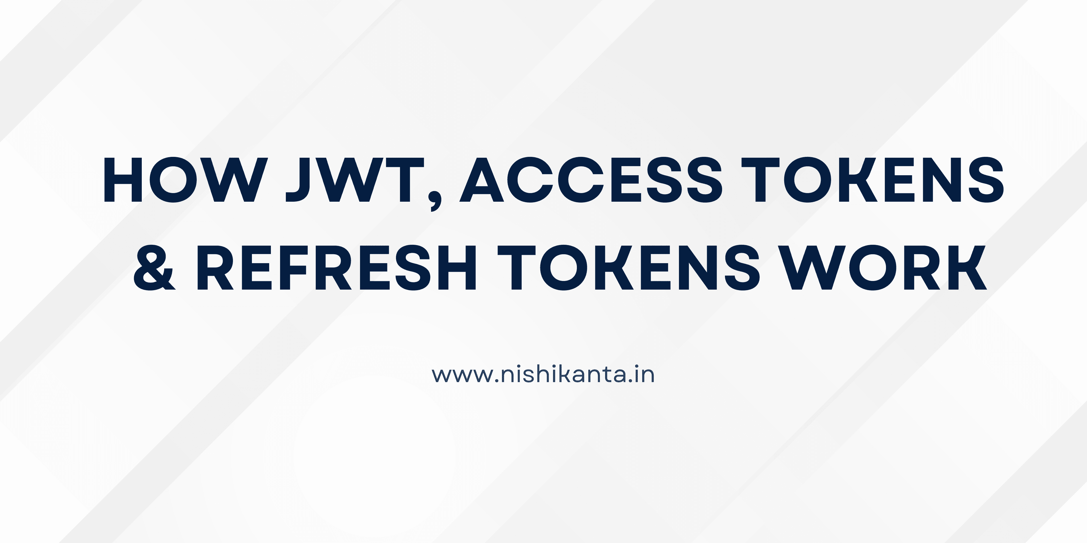 ๐How JWT, Access Tokens & Refresh Tokens Work โ Node.js vs AWS Lambda