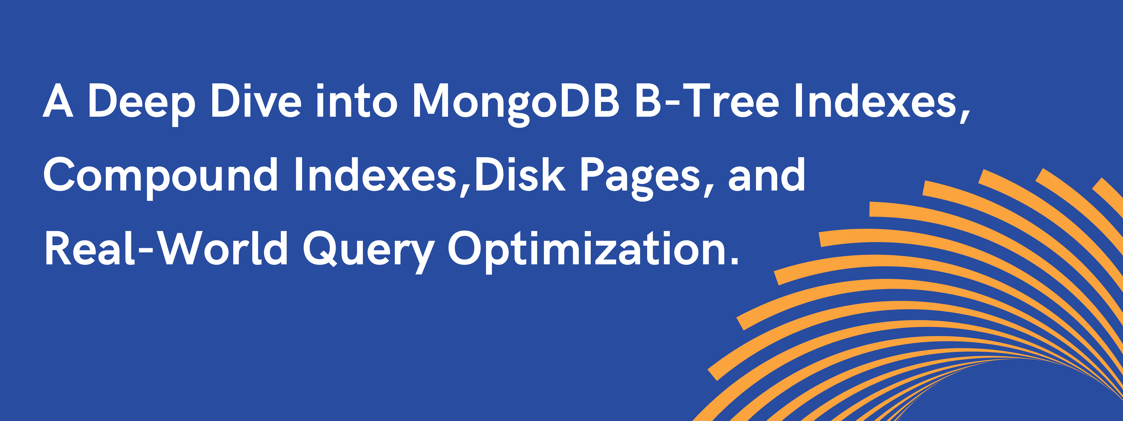 š§ From 500 Million Orders to 5ms Queries